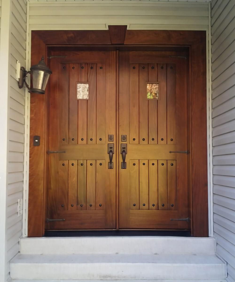 Nelson custom wood door from Scobis