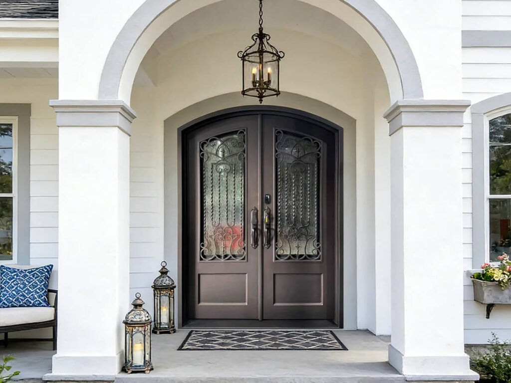 When to Choose a Double Arched Exterior Door for your Home​
