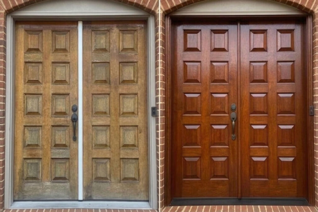 refinishing doors in st. louis