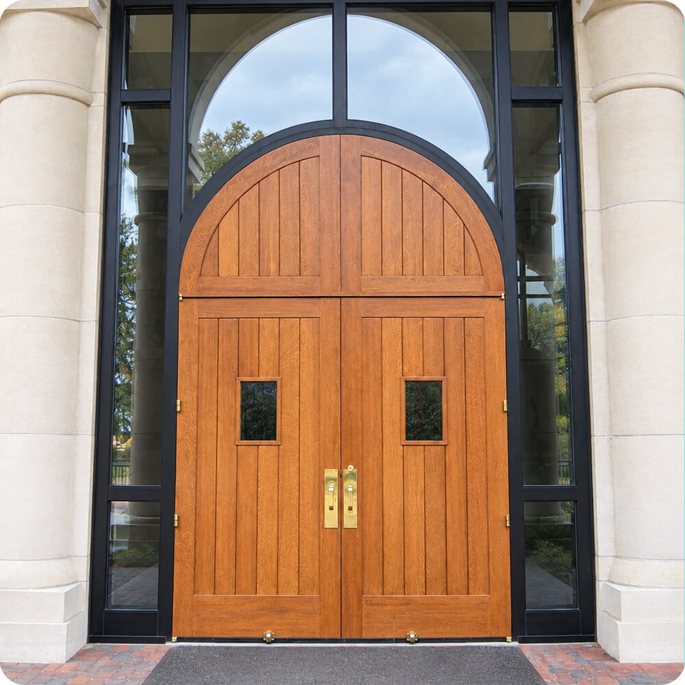 Assumption Church Entry Doors