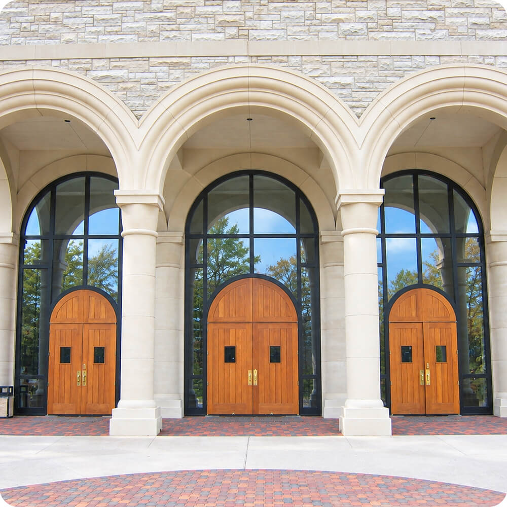 Assumption Church Entry Doors