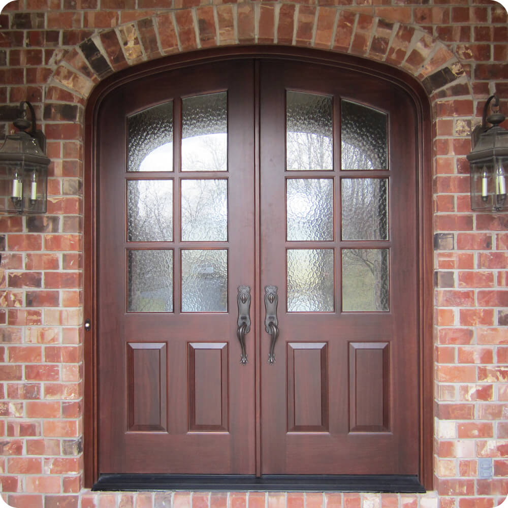 Bates residence door after view by Scobis