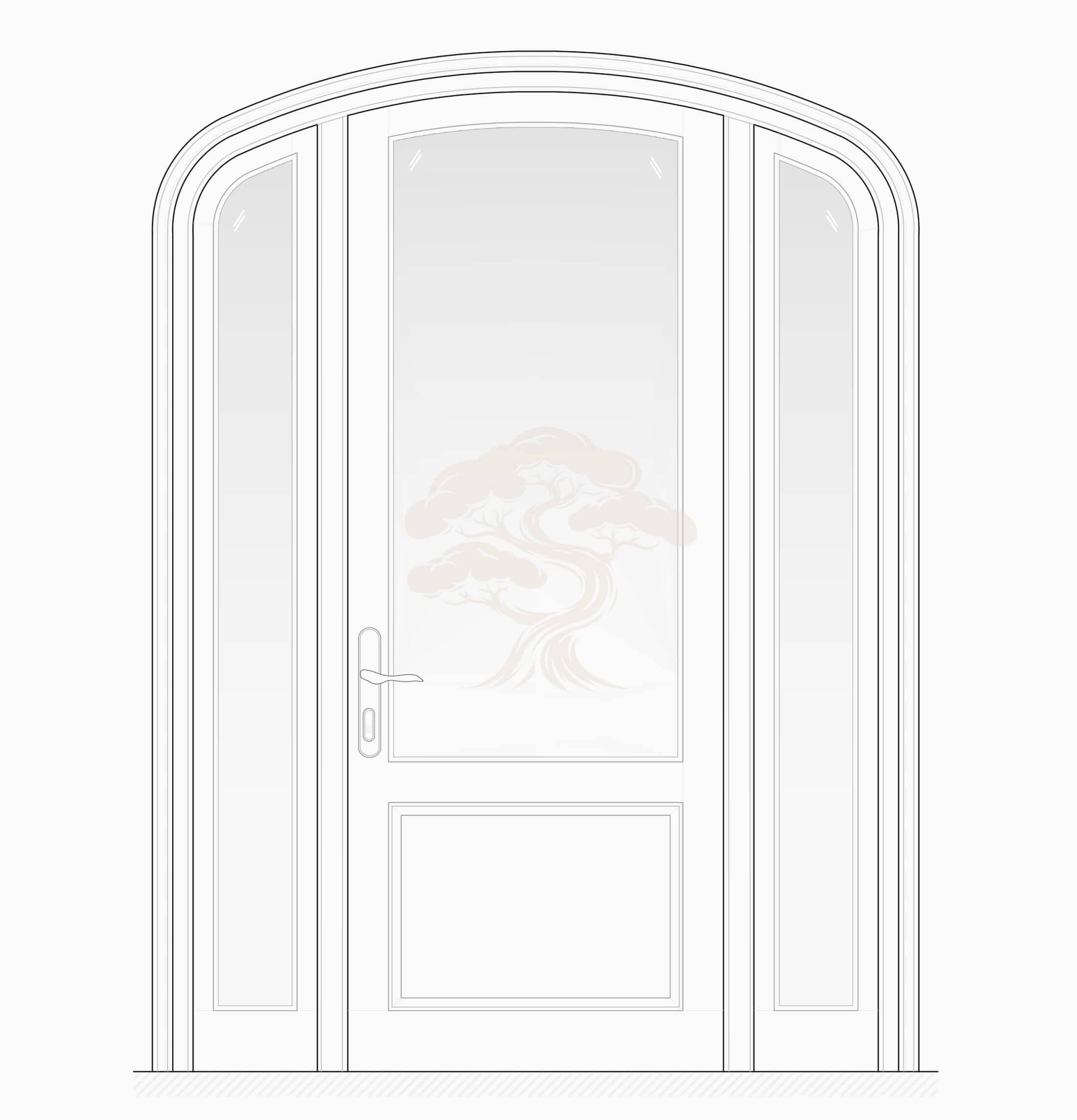 European home door sketch 2 by Scobis
