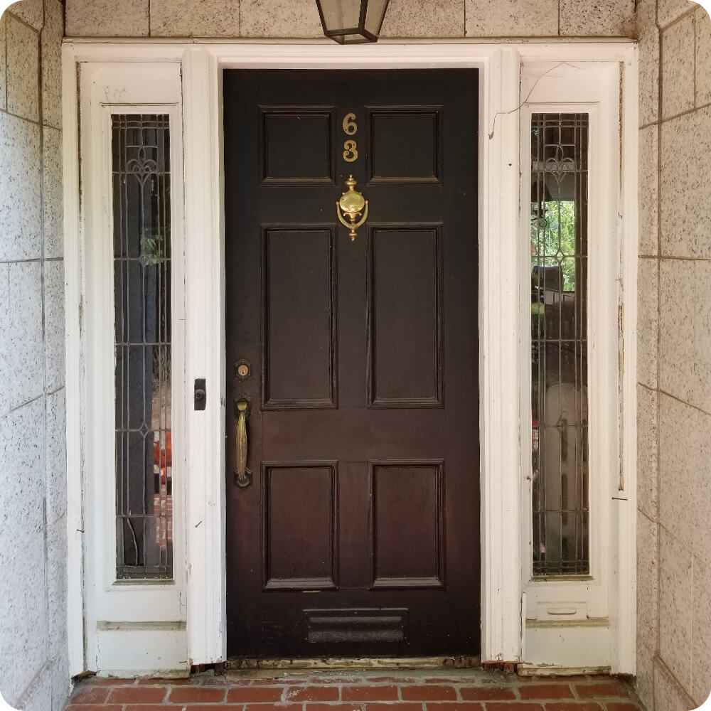 Aldridge Residence Entry Door