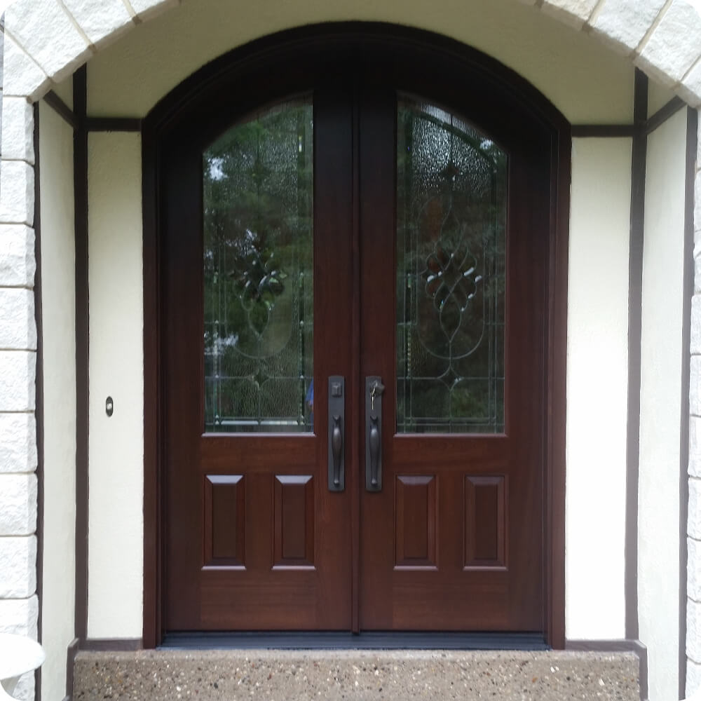 Ashford residence door after