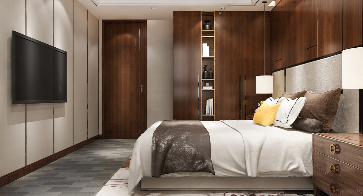 wood and color pairings ideas