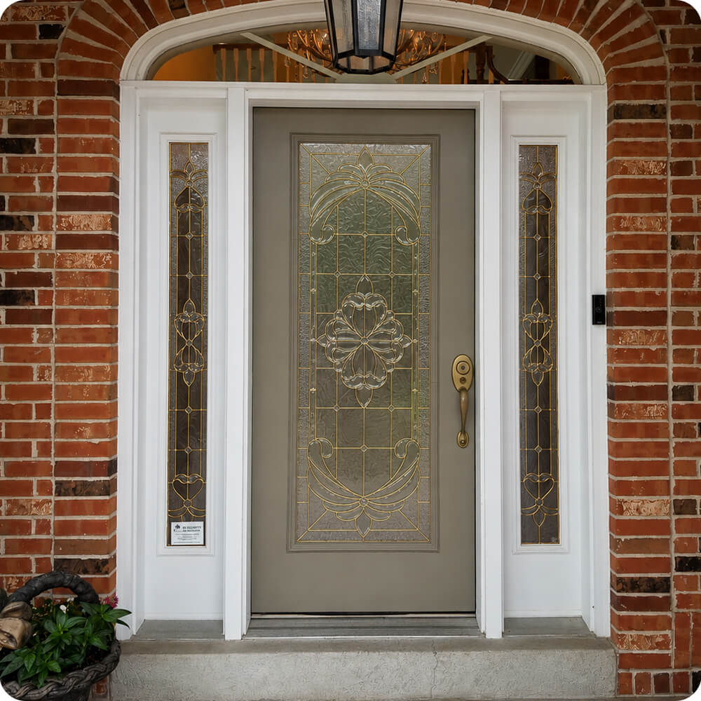 Brown Residence Entry Door