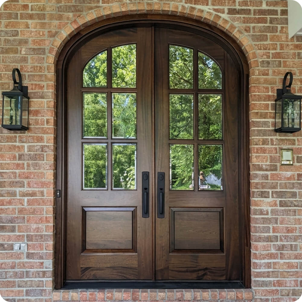 Carrington Residence Entry Door After