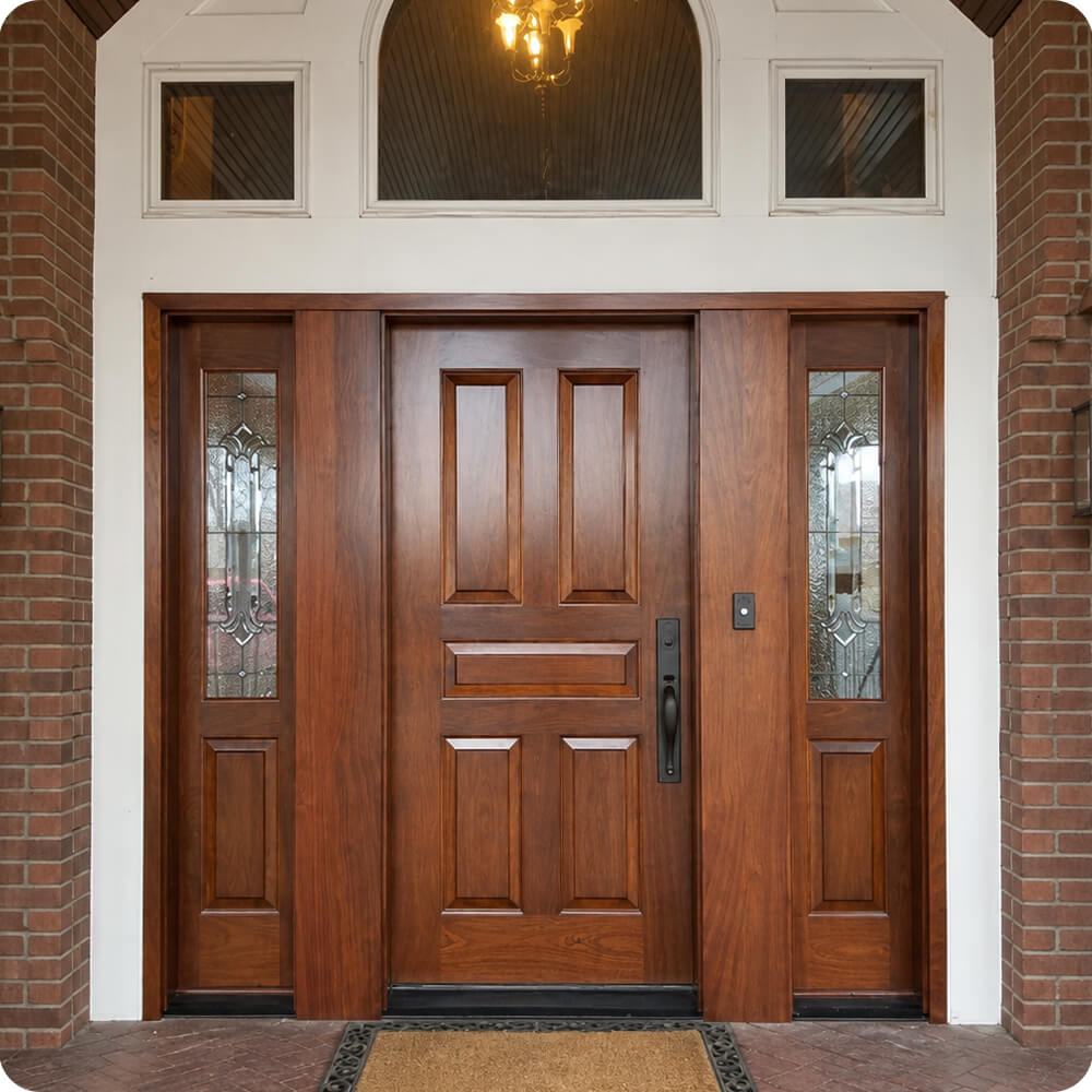 Davidson Residence Entry Door After