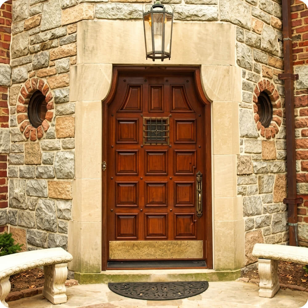Hansen residence door by Scobis