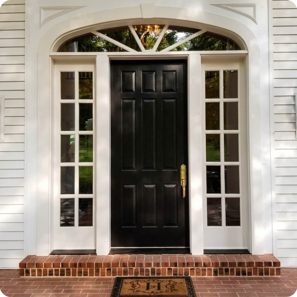 Holloway Residence Entry Door After