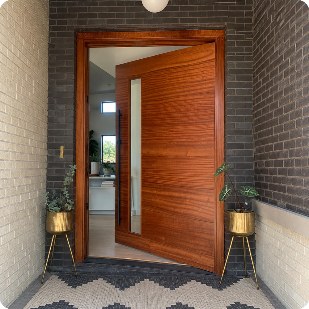 Jackson Residence Entry Door