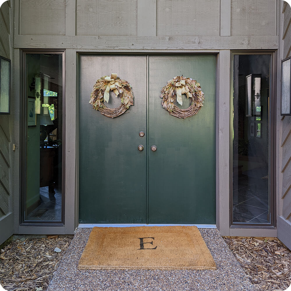 James Residence Entry Door