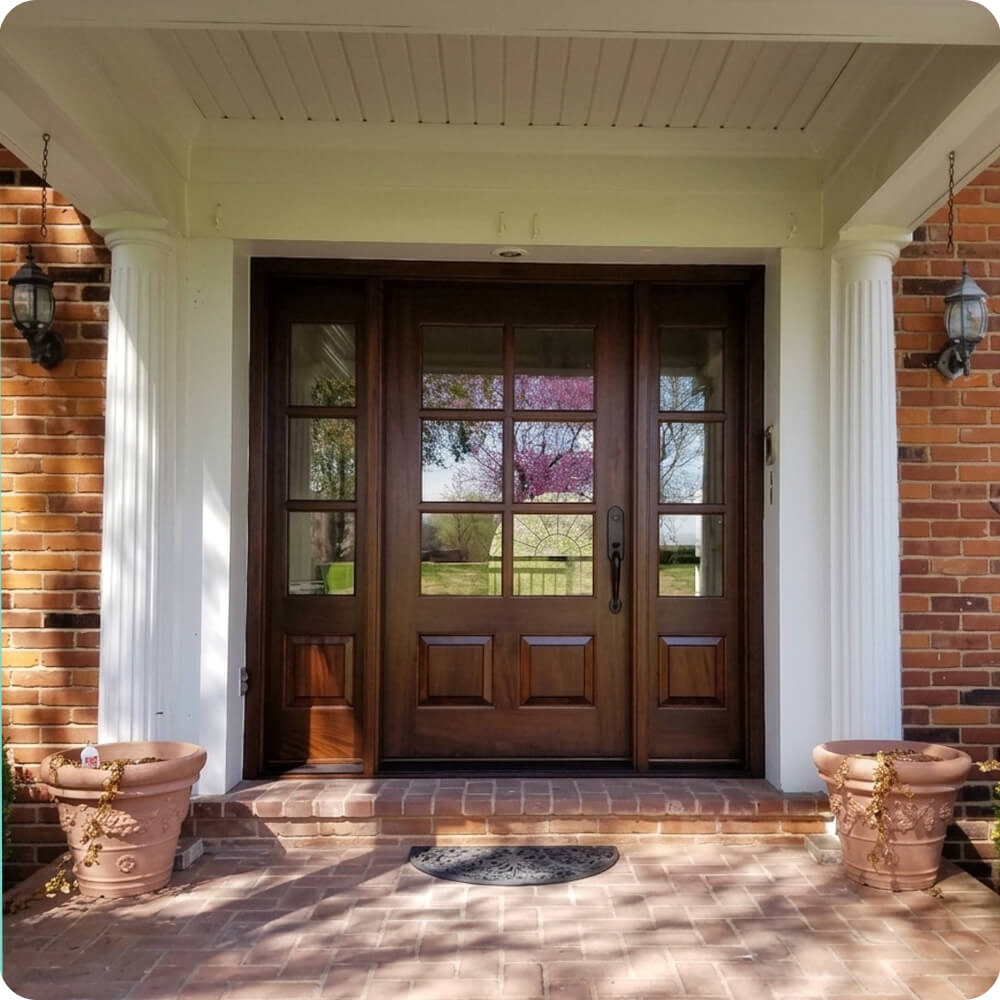 Kendrick Residence Entry Door after
