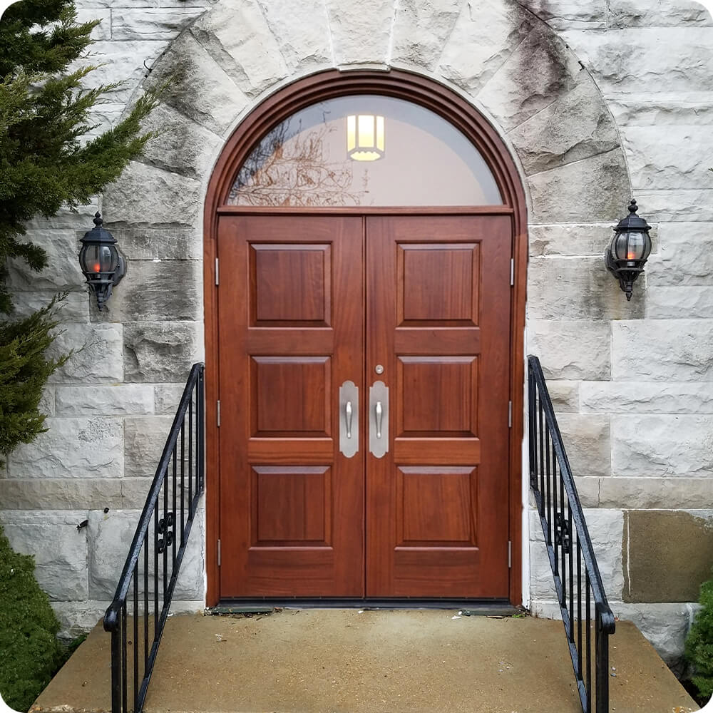 Lane Tabernacle Church Door After