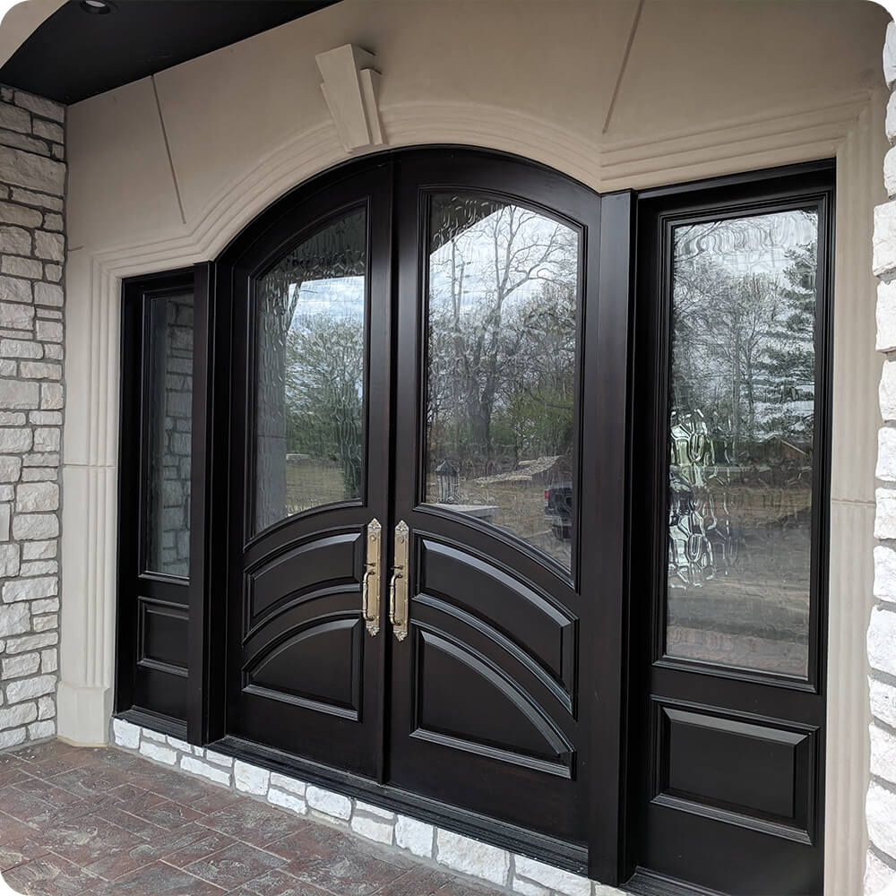 Lawrence Residence Entry Door