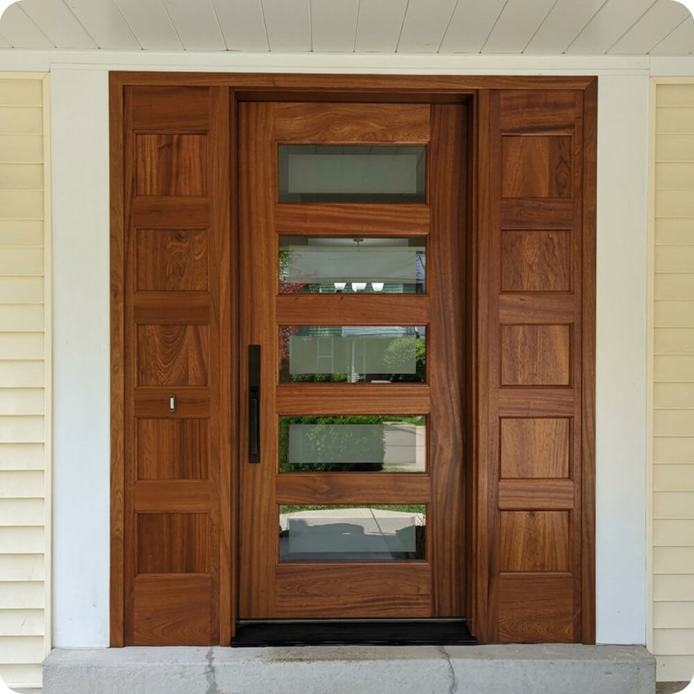 Pemberton Residence Entry Door After