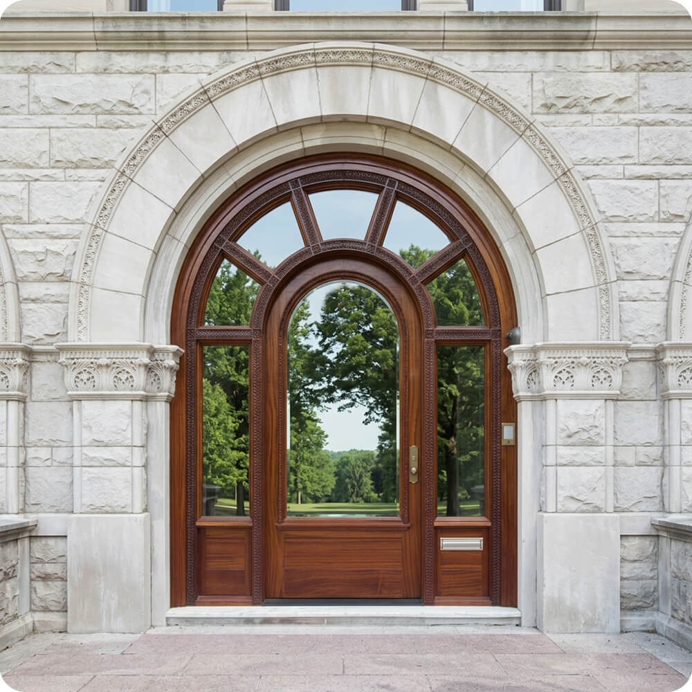 Roger residence front door