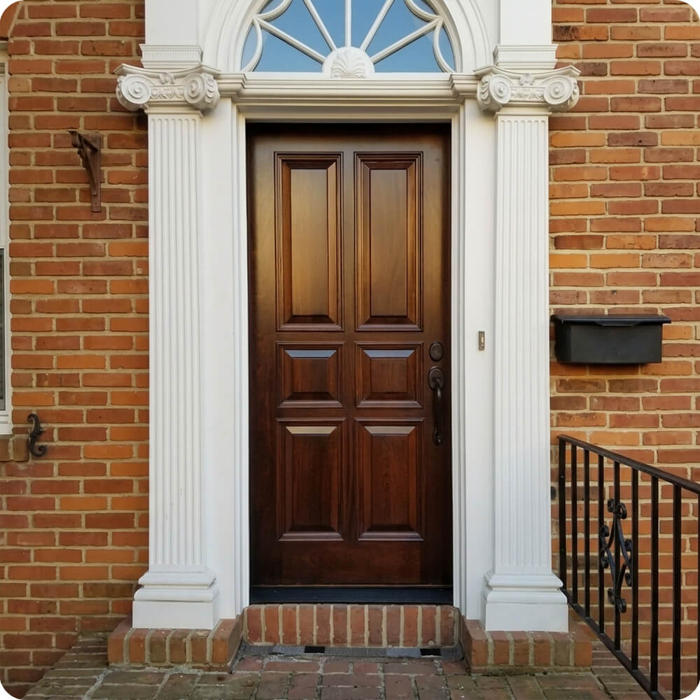 Thornton Residence Entry Door after