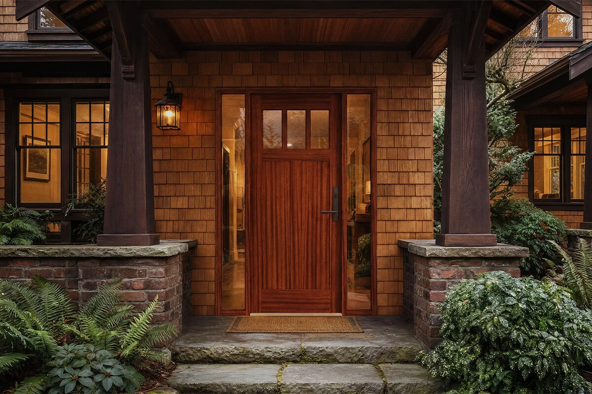 How to Pick a Craftsman, Colonial, or Modern Entry Door​