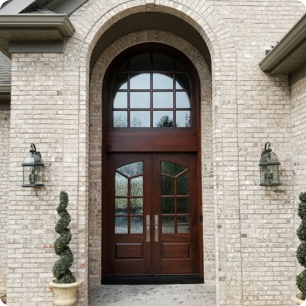 Benton Residence door after view