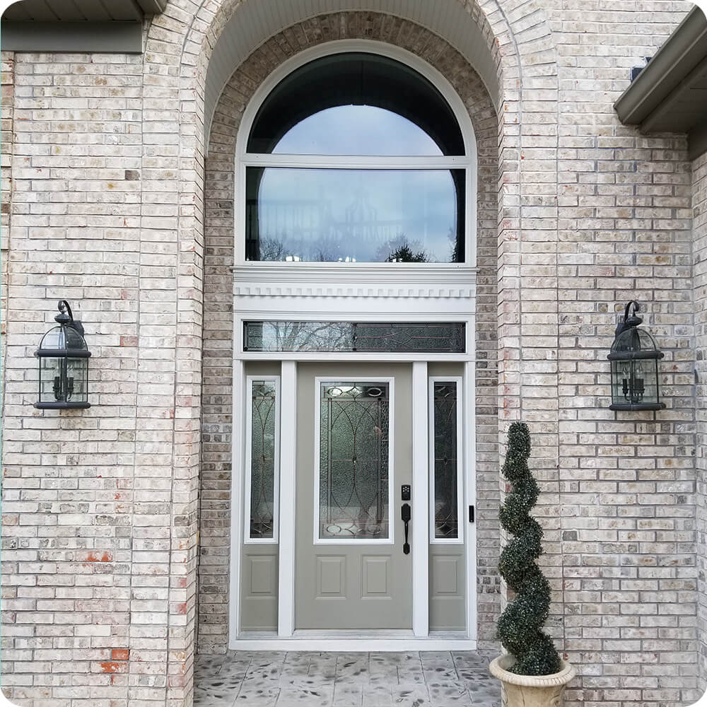 Benton Residence Entry Door