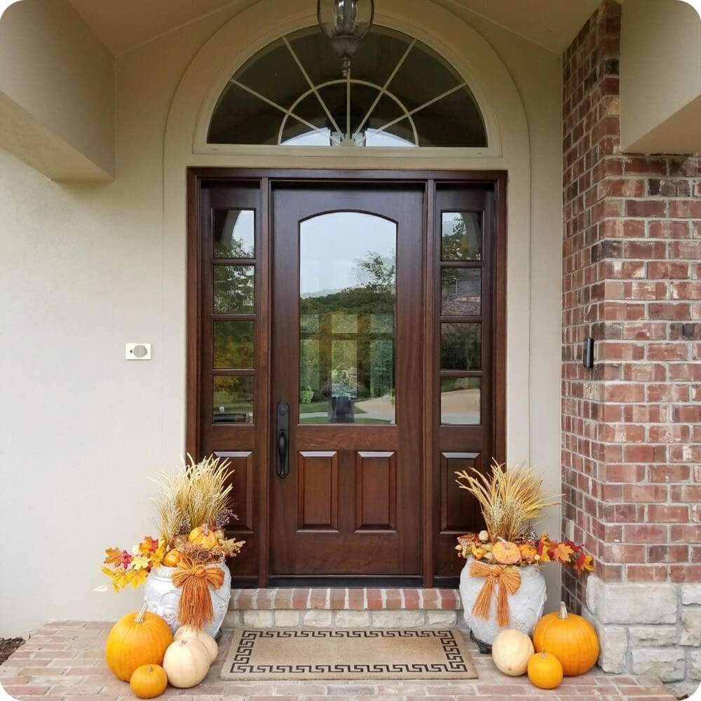 Pershing Residence Entry Door After