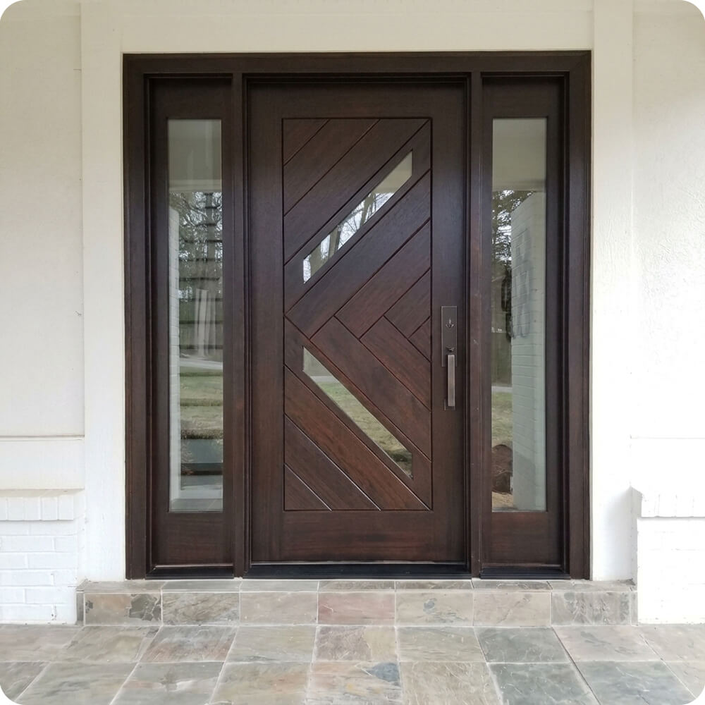 Truman Residence Entry Door After
