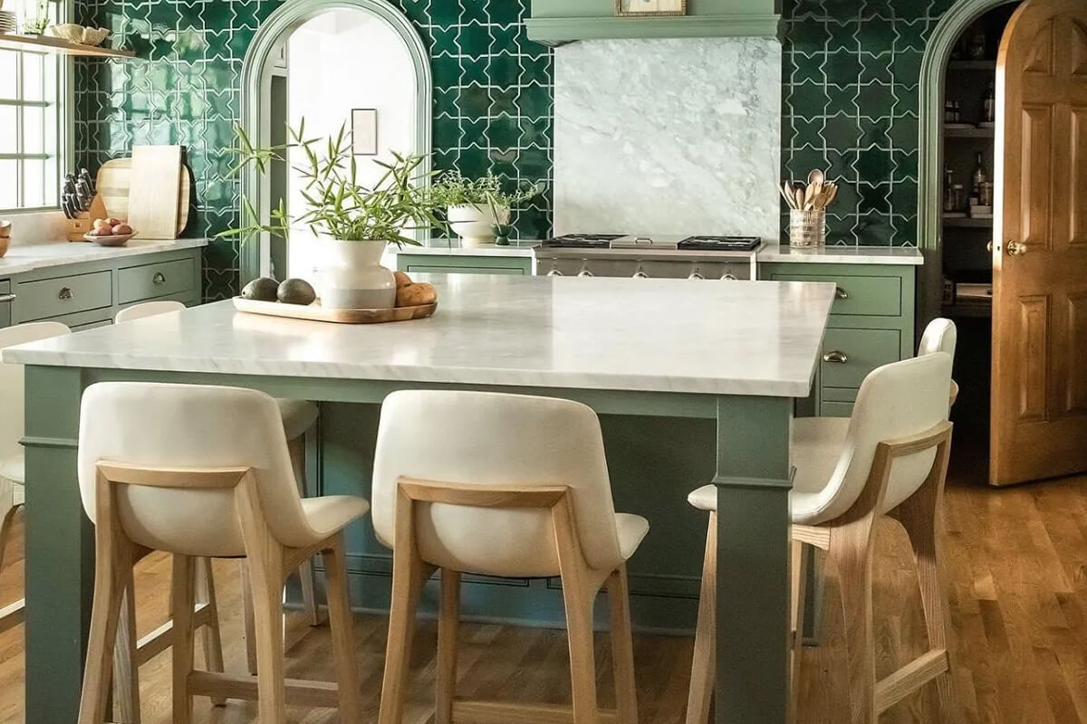 How do you choose the right green for your millwork?​