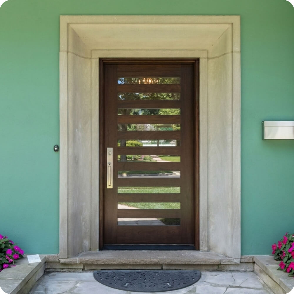 Callahan residence door after view