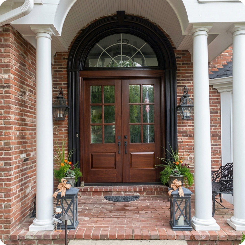 Sinclair Residence Entry Door Overview