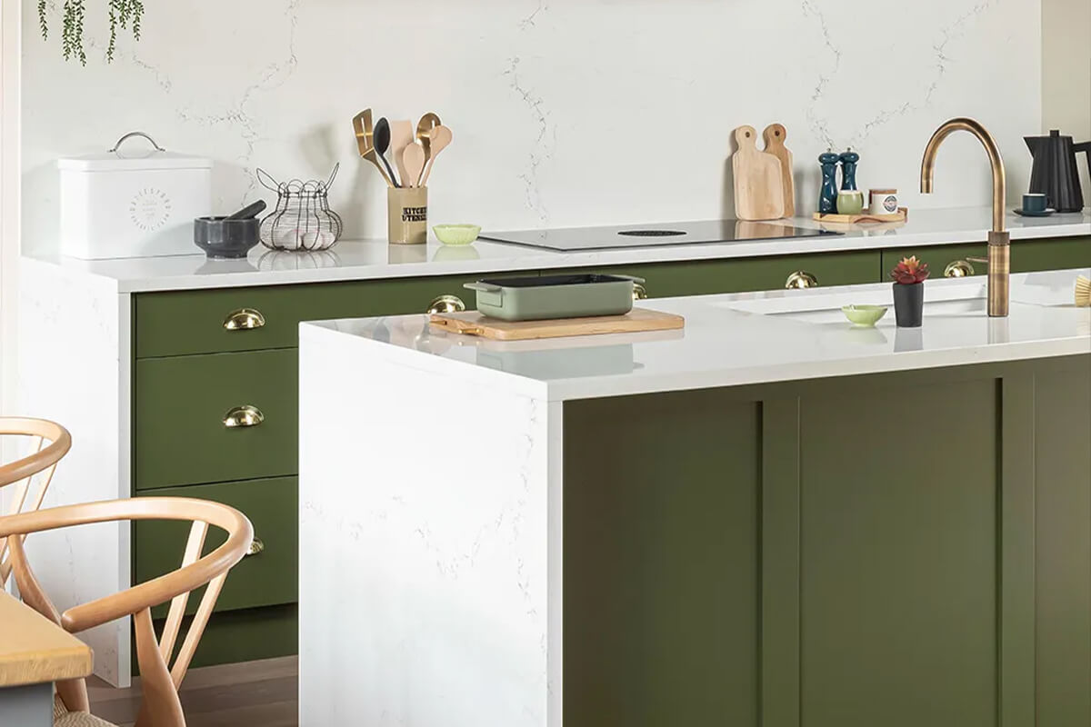 Use green with your millwork